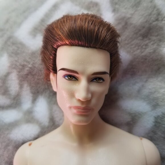 Barbie Doll Edward Cullen Twilight Pink Label Collector Glitter Vampire - Picture 2 of 4